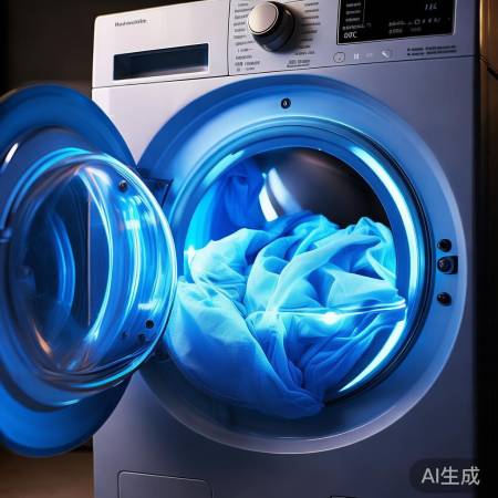 蓝光灯：洗衣机消毒神器