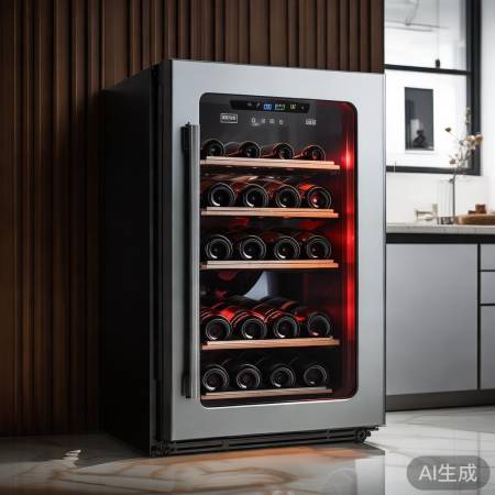 海尔红酒柜：温控湿度，红酒保护