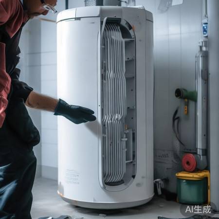 检查热水器泄漏并加注冷却剂