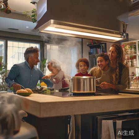 分体集成灶,厨房生活小改变