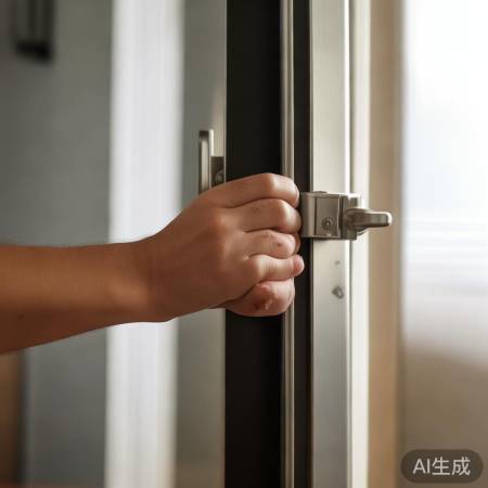 防盗门夹手急救指南