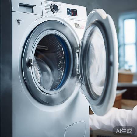 洗衣机升级中，耐心等待