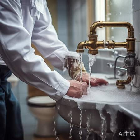 排空水管空气，修阀或找维修