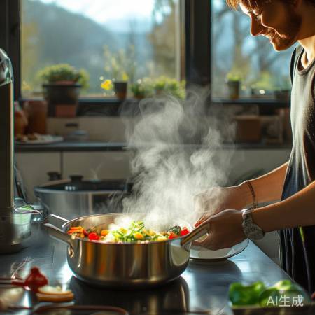 “热水器煮菜,生活新风景”