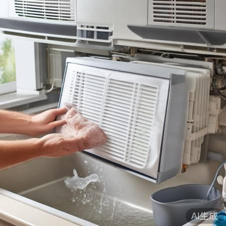 定期清洗滤网，保养空调健康