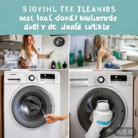 简单窍门，洗衣机焕新