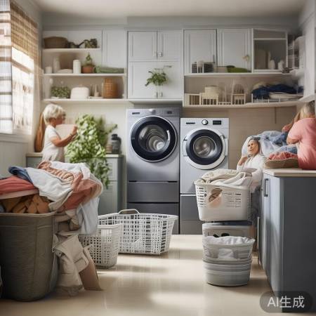 19公斤洗衣机，家庭衣物好帮手