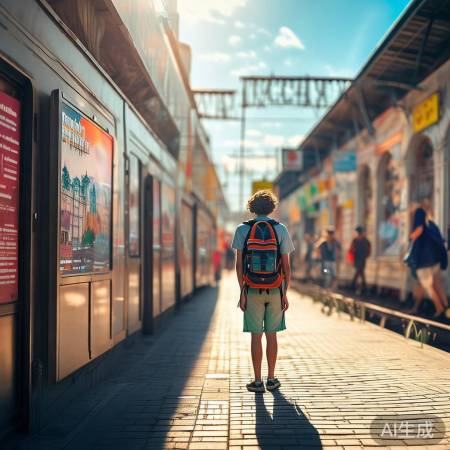 夏日旅行心情轻松