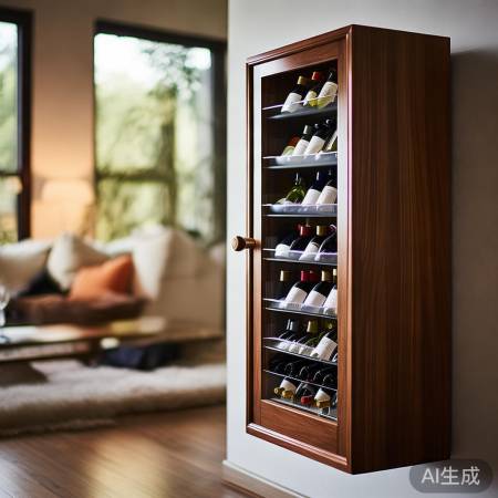 周末家居新宠：墙挂式红酒柜