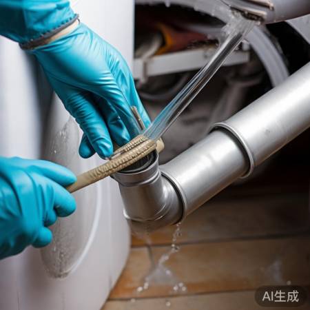 “检查排水管,疏通杂物”