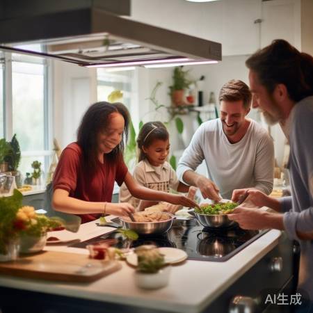 高效集成灶，节能环保佳