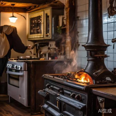 铸铁炉头慢烹饪，燃气灶效率高