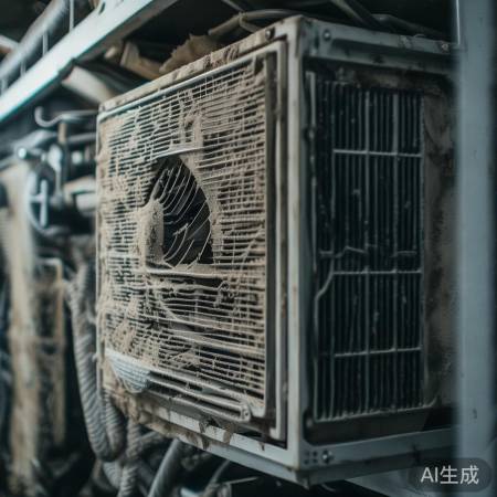 散热器积灰需清洗