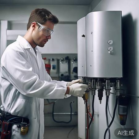 检查壁挂炉气压