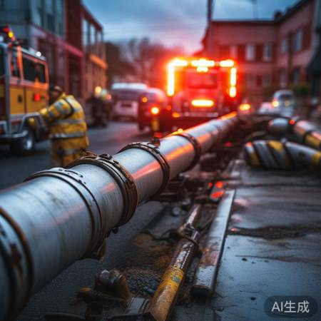 燃气管道泄漏隐患