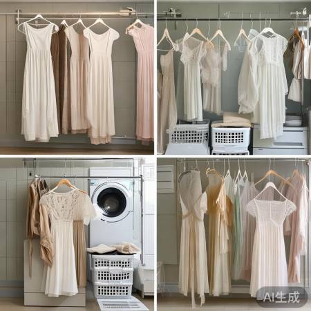 摩登裙子清洗指南：洗衣机洗涤安全吗？