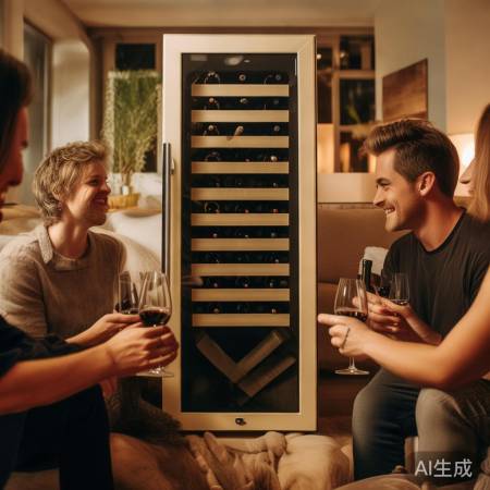 奶油风红酒柜：品味生活，尽享优雅时光