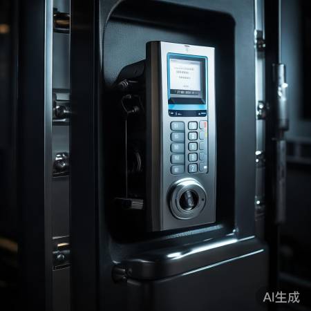 现代科技保险柜，密码安全便捷