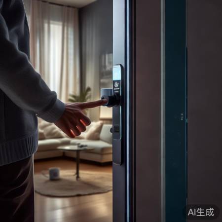 智能家居新体验：萤石指纹锁灯光联动，一键开启温馨生活