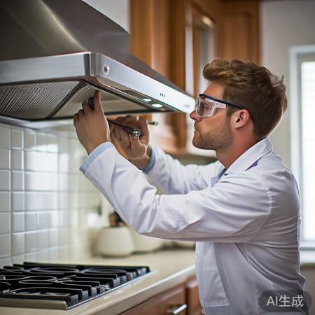 厨房安全隐患：挂在墙上的油烟机意外掉落，如何预防？