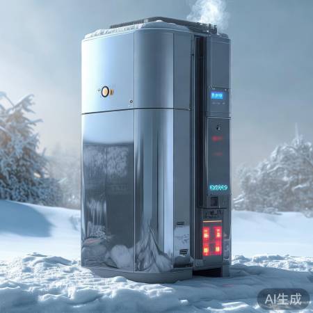 空气能热水器10度低温环境下也能稳定运行