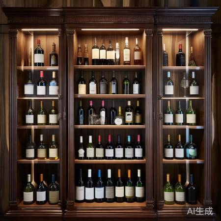 高端红酒柜摆件，尽显奢华品味