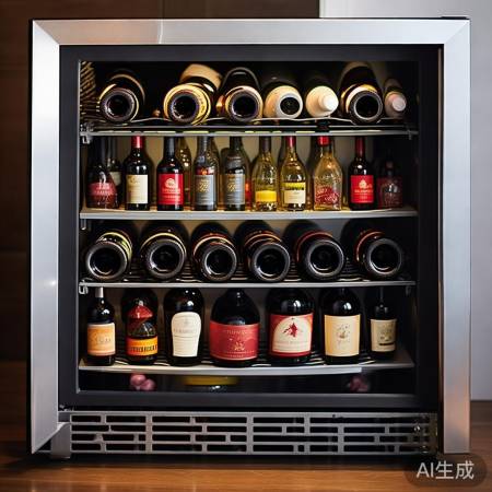 美的恒温红酒柜:小型精致,享受生活新选择
