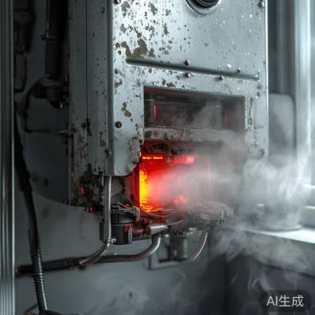 壁挂炉燃烧器故障,警报响起