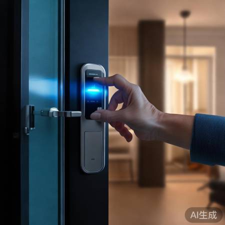 指纹锁小方轴：守护家门的隐形守护者