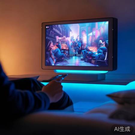 迷你电视机支持游戏娱乐功能