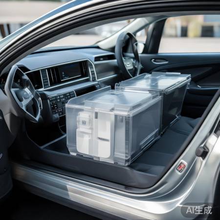 轿车内置消毒柜,空间人性化