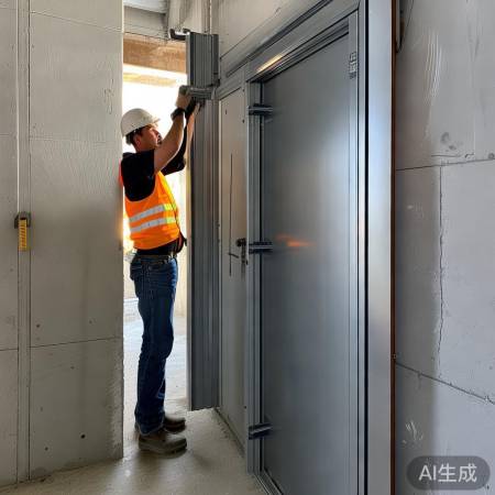 宿迁双开防盗门安装图详解