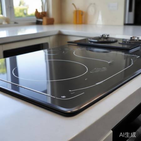 集成灶易清洁,油污一擦掉