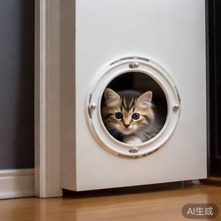 防盗门猫耳洞配件：安全升级，生活更安心