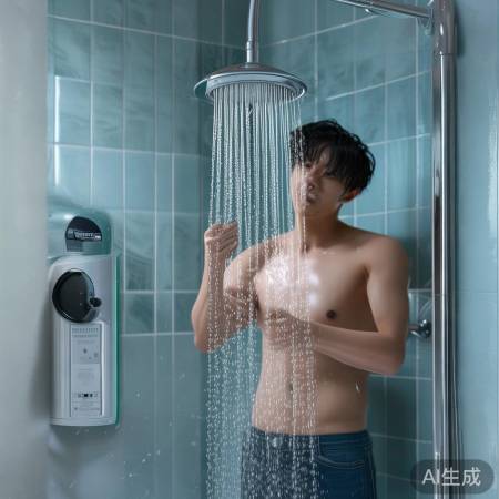 热水器喷淋头出水小解决攻略