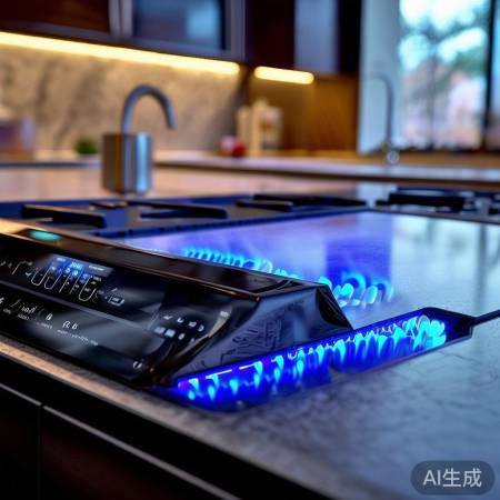 集成灶火苗大，烹饪效率惊人