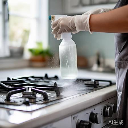 白醋除燃气灶异味