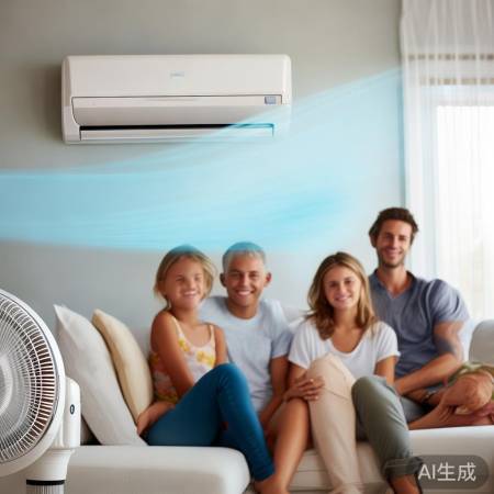 风扇空调搭配，节能凉快又均匀