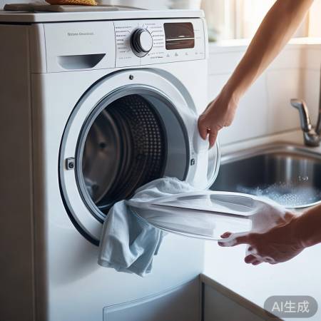 选择低泡洗涤，减少泡沫溢出