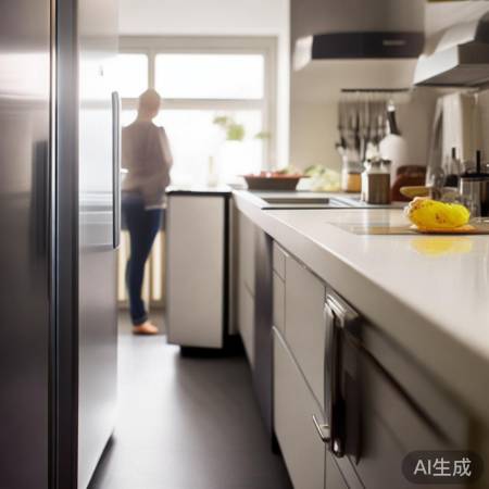 冰箱门朝操作方便方向