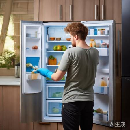 保持冰箱清洁，稳定温度