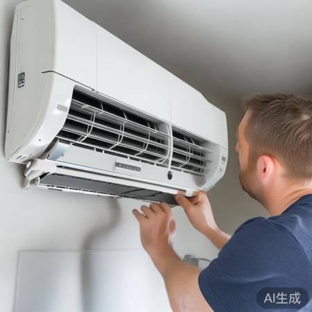 安装内机，调节温度大脑