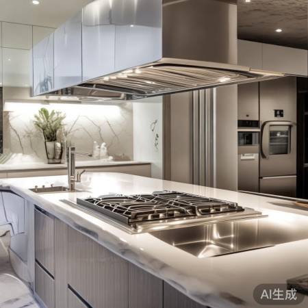 “油烟机清洁,寿命更长”