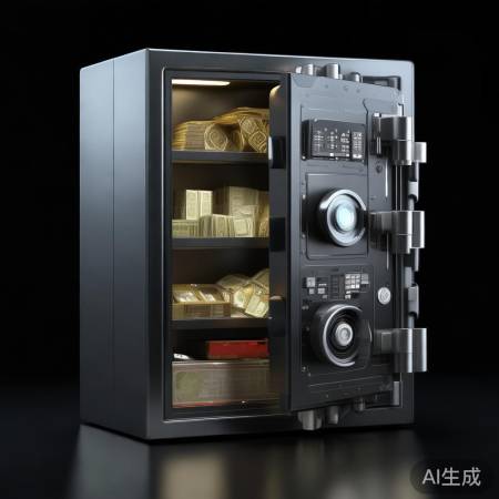 加厚保险柜，安全可靠