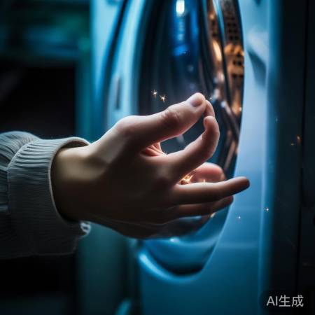 手麻当心洗衣机漏电