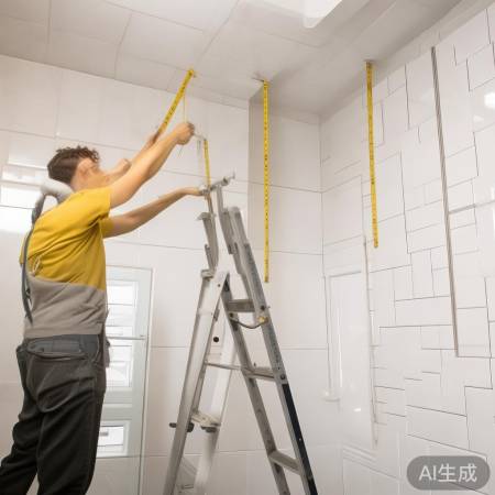 卫生间高度约25米