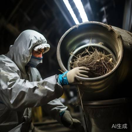 清理鸟巢前，防护措施要做好。