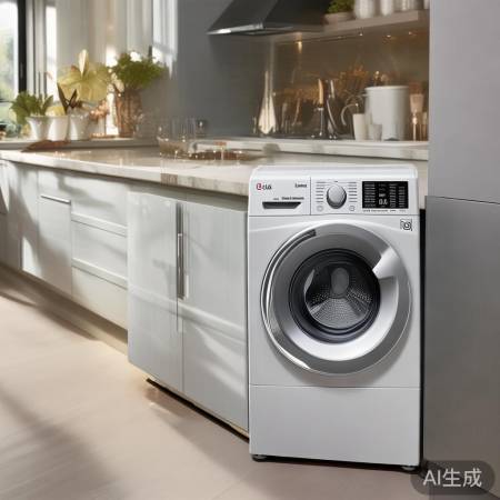 LG二合一洗衣机，洗护新体验