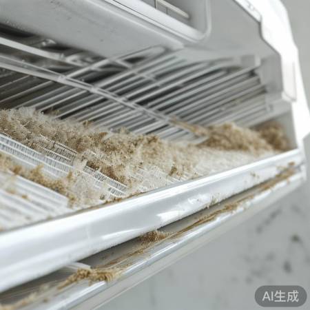 空调滤网堵，制冷效果差