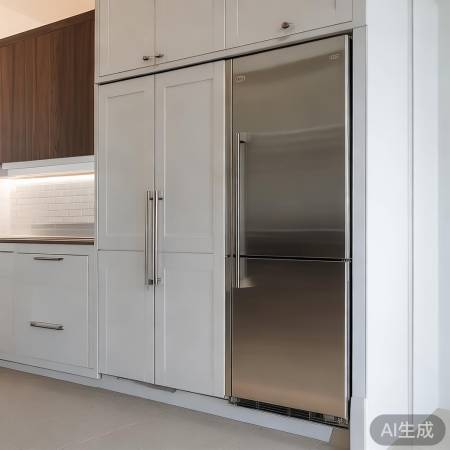 冰箱嵌入柜,美观又协调